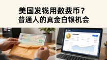 美国发钱用数字货币?普通人的真金白银机会