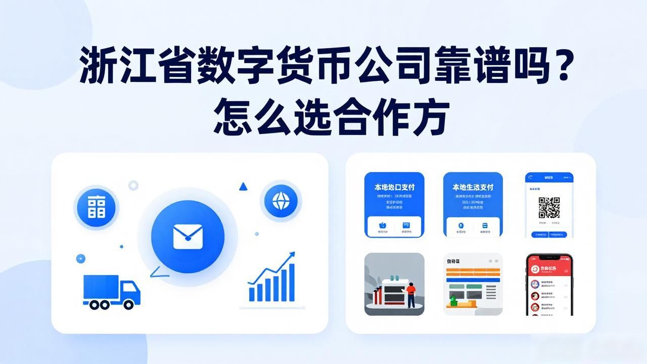 浙江省数字货币公司靠谱吗?怎么选合作方