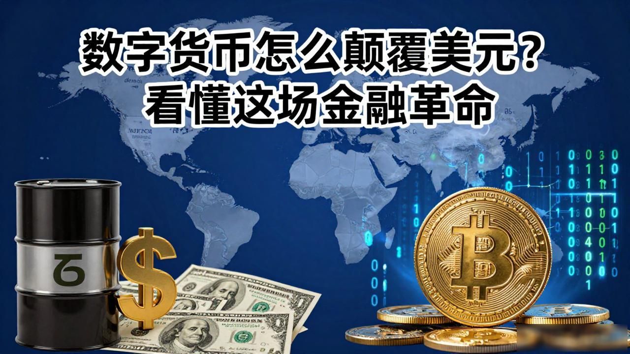 数字货币怎么颠覆美元?看懂这场金融革命