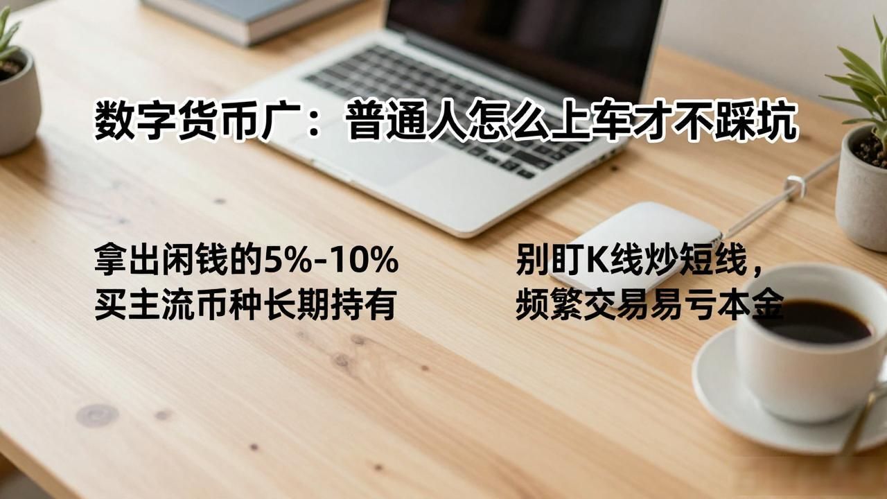 数字货币广:普通人怎么上车才不踩坑