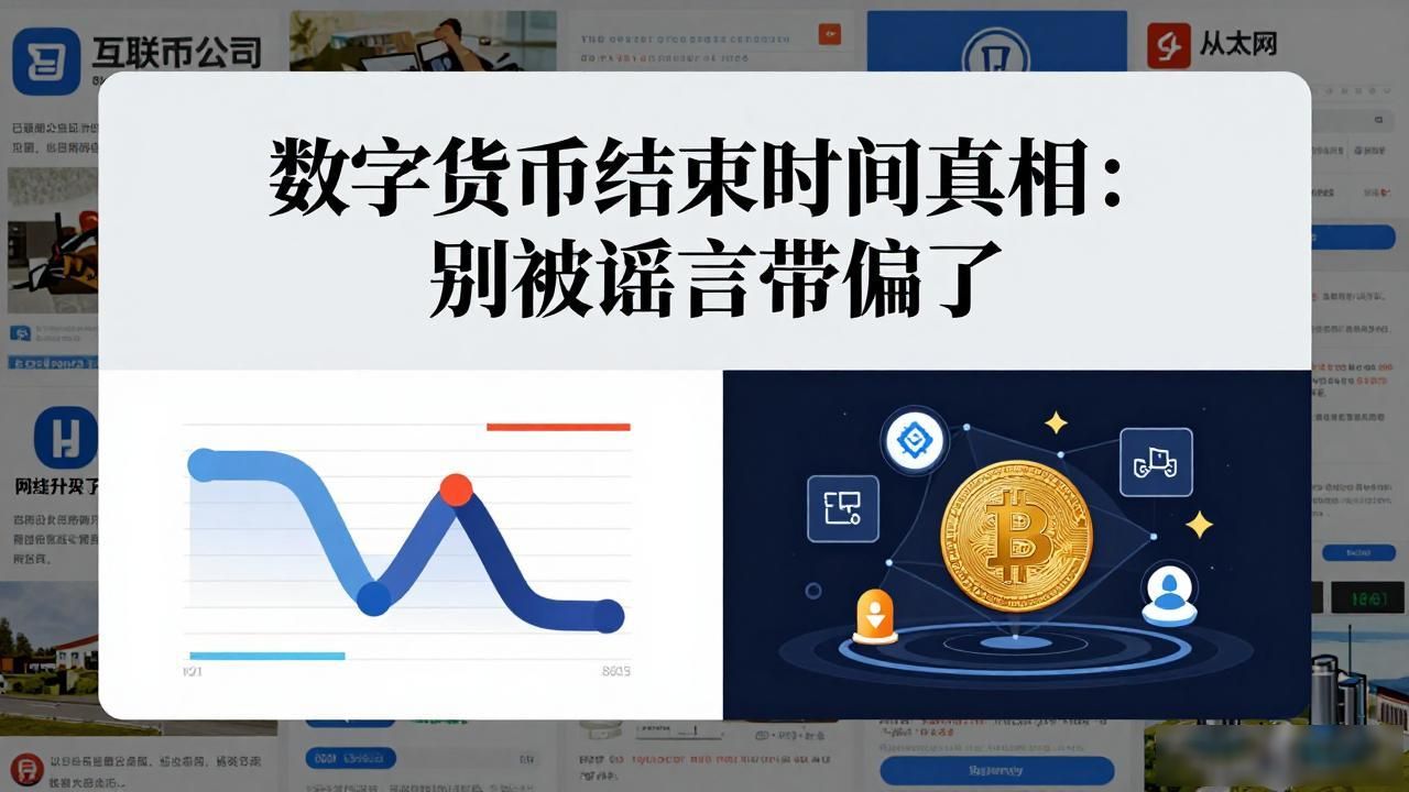 数字货币结束时间真相:别被谣言带偏了