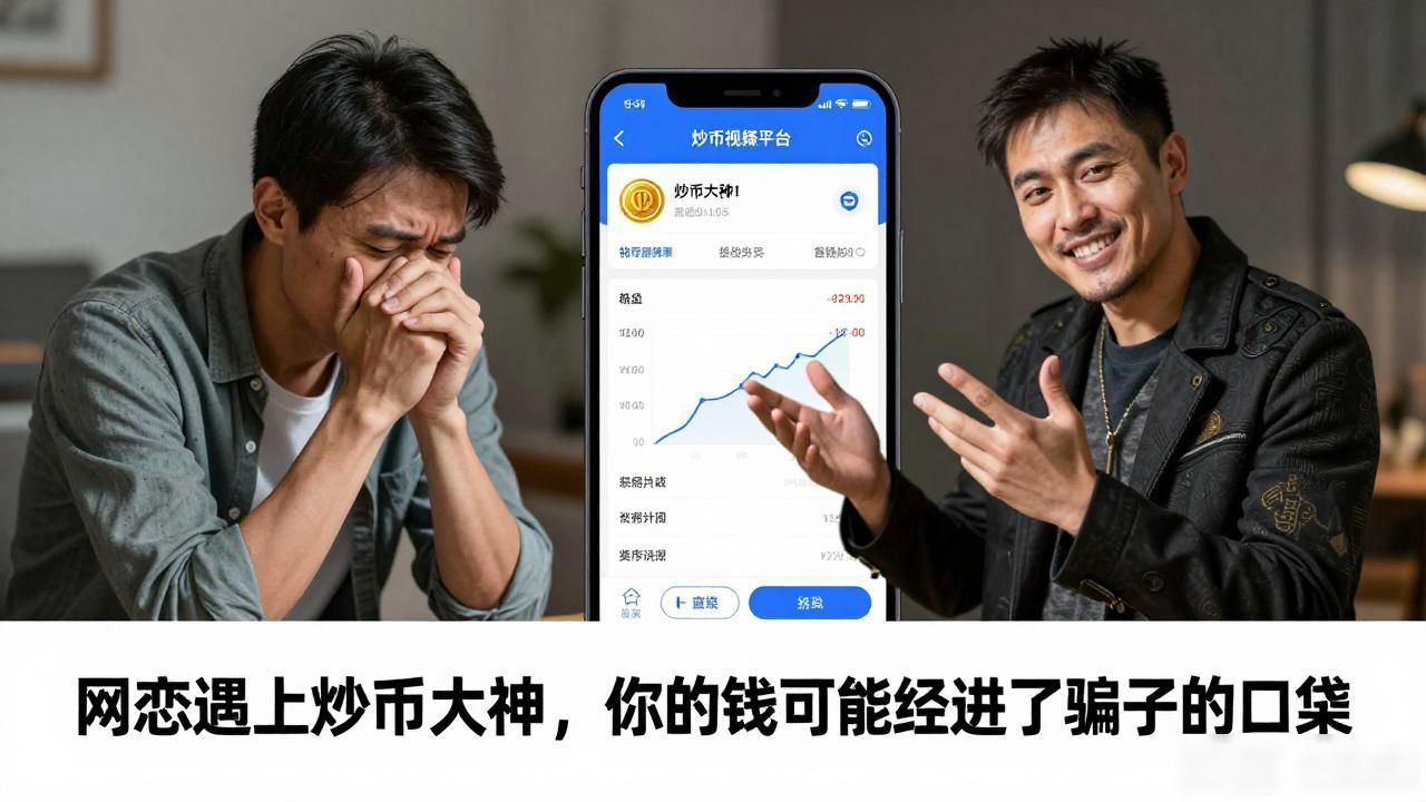 网恋遇上"炒币大神",你的钱可能已经进了骗子的口袋