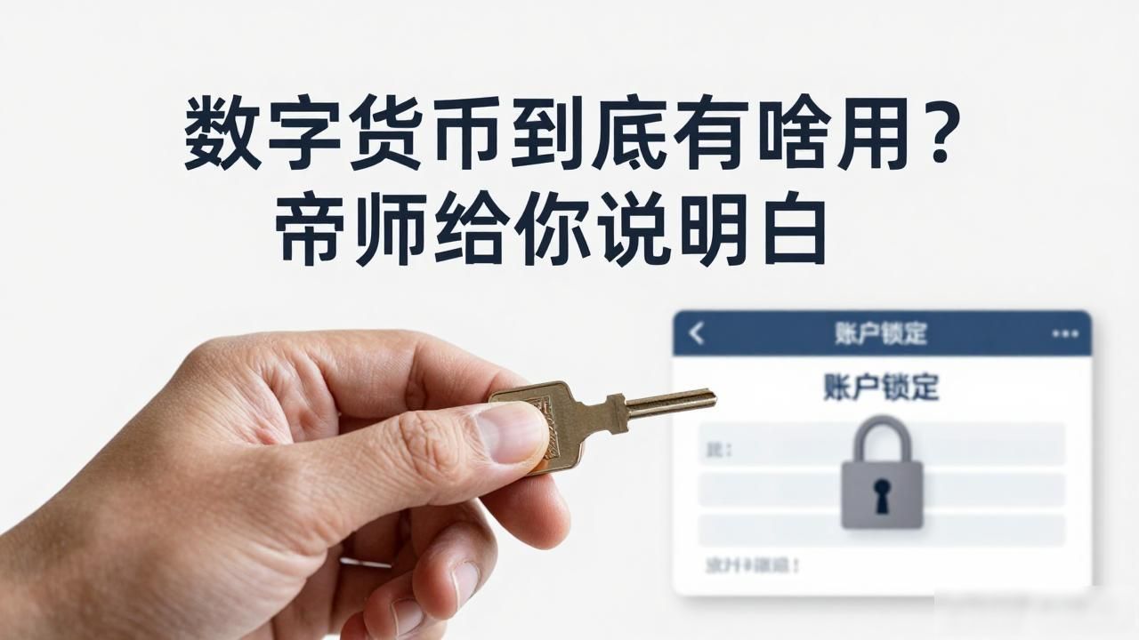 数字货币到底有啥用?帝师给你说明白