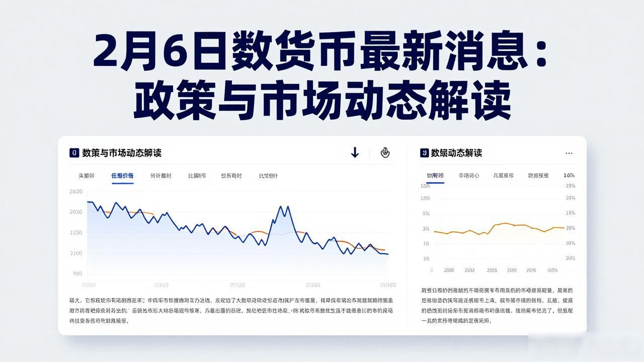 2月6日数字货币最新消息:政策与市场动态解读