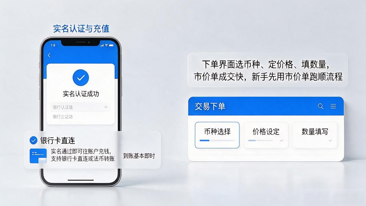 数字货币平台怎么操作?注册、下单、资金进出,新手一次搞明白