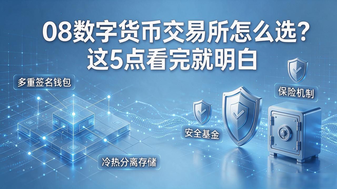 08数字货币交易所怎么选?这5点看完就明白