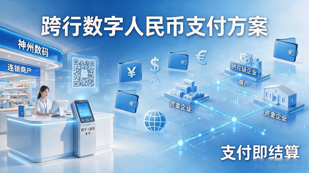 神州数码数字货币铺到哪了?企业接数币支付到底难不难