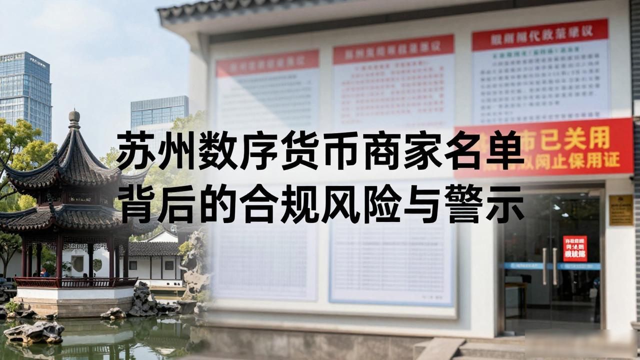 苏州数字货币商家名单背后的合规风险与警示