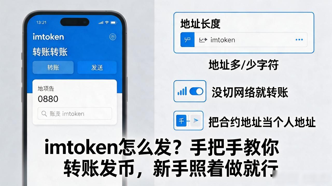 imtoken怎么发?手把手教你转账发币,新手照着做就行