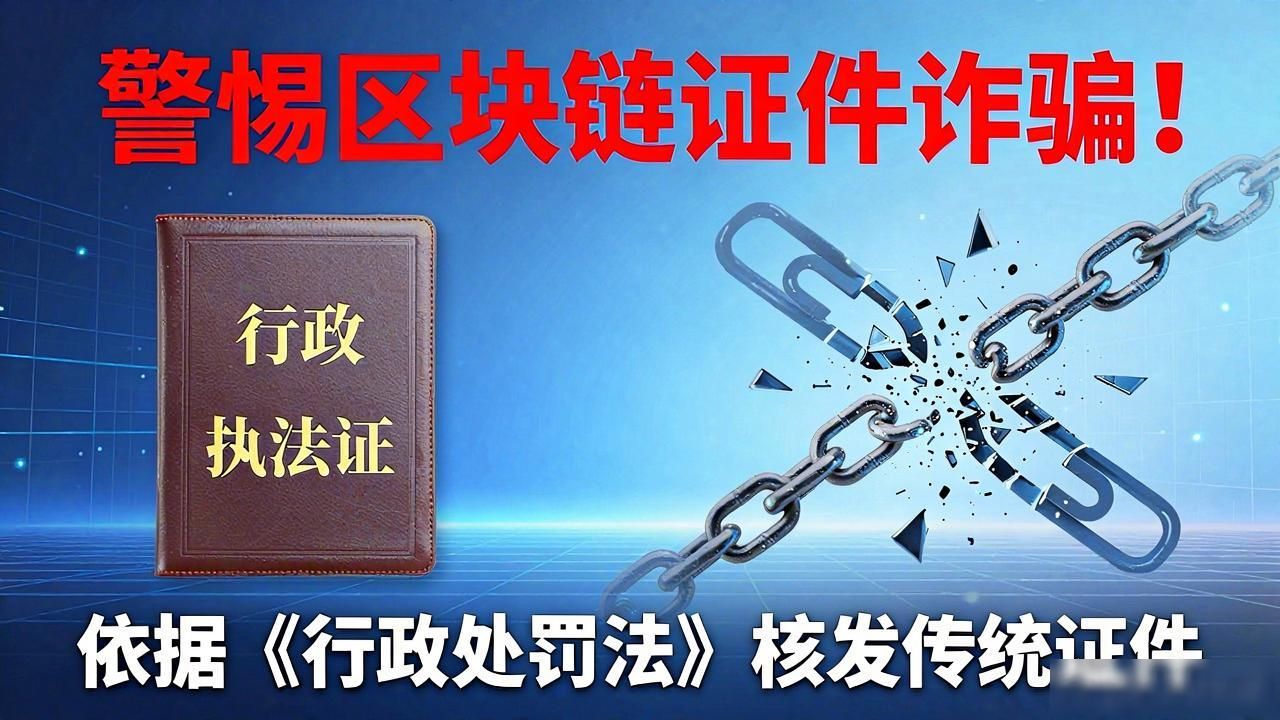区块链执法新趋势:证件上链真的靠谱吗?