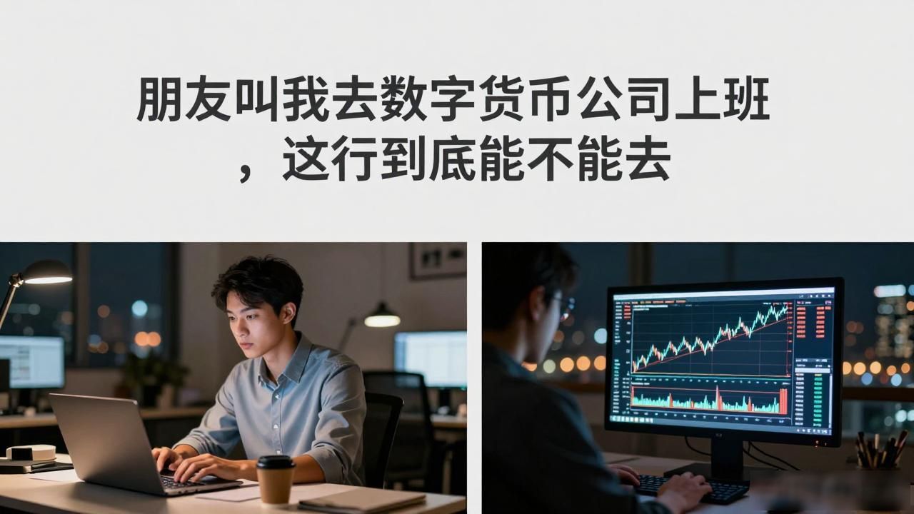 朋友叫我去数字货币公司上班,这行到底能不能去