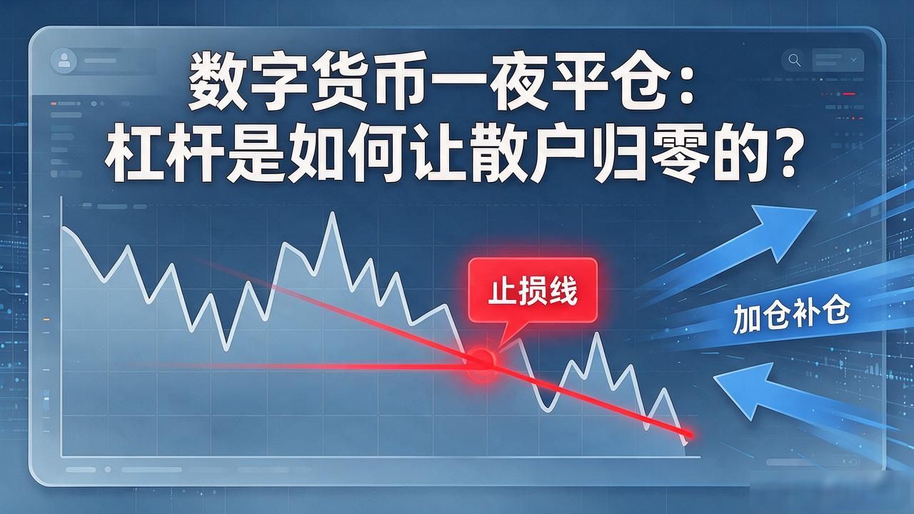 数字货币一夜平仓:杠杆是如何让散户归零的?