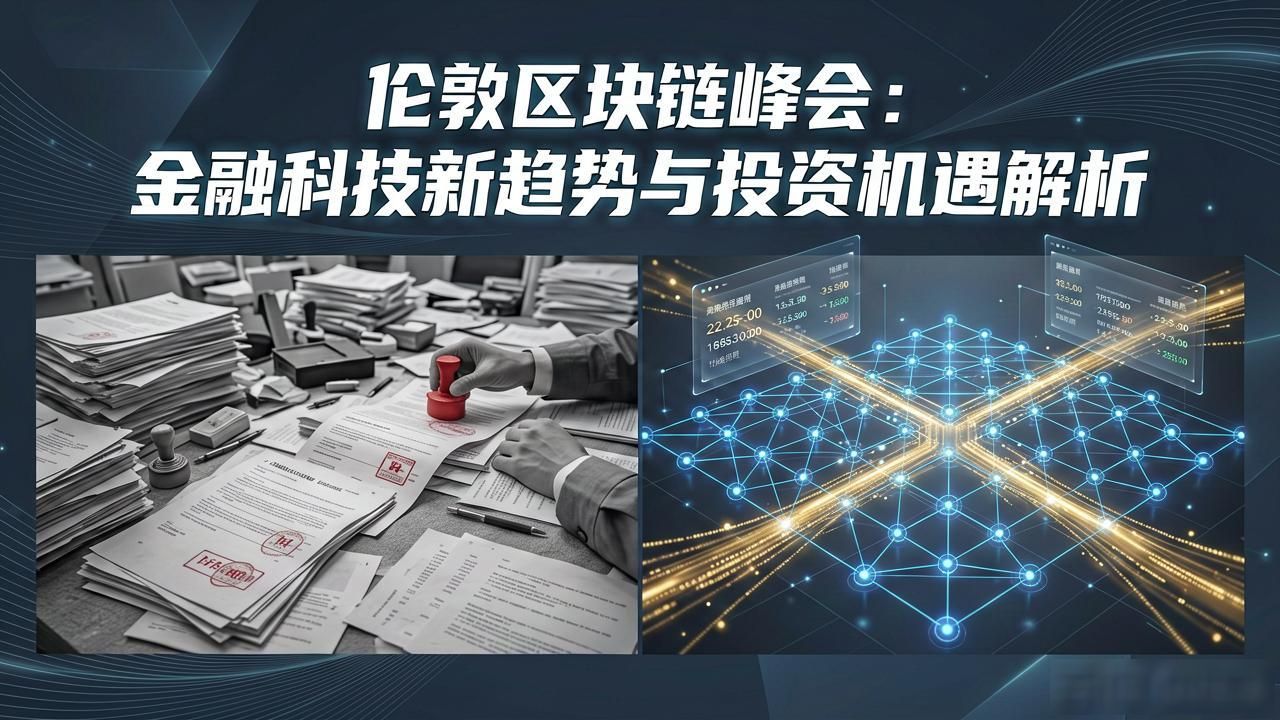 伦敦区块链峰会:金融科技新趋势与投资机遇解析