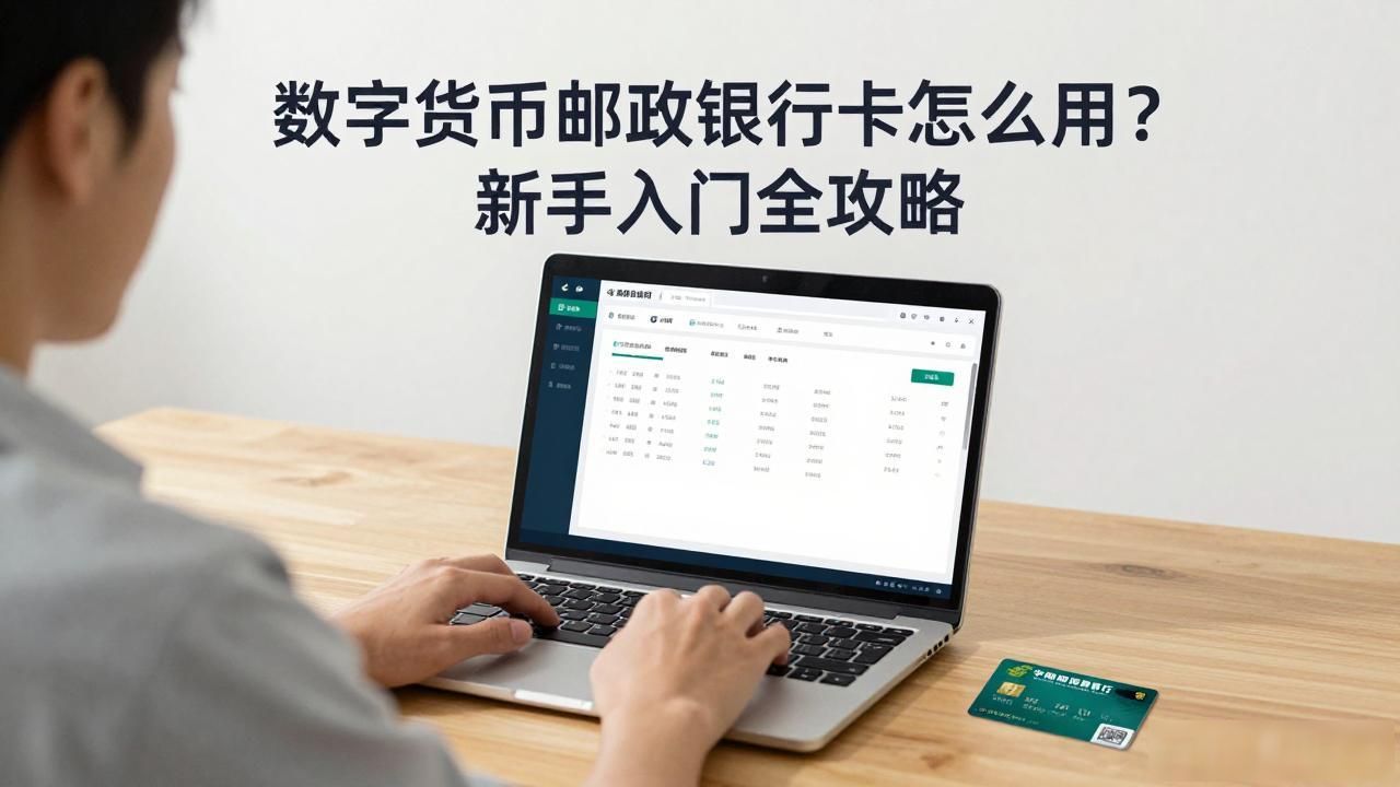 数字货币邮政银行卡怎么用?新手入门全攻略