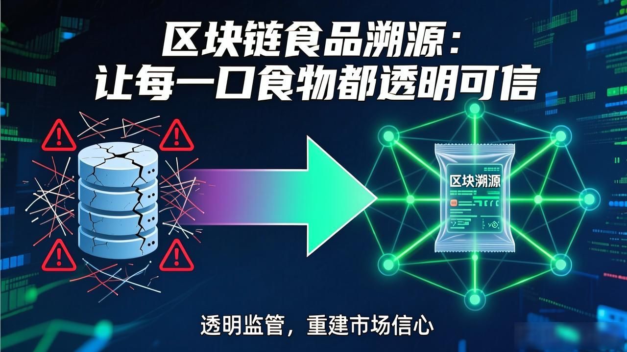 区块链食品溯源:让每一口食物都透明可信