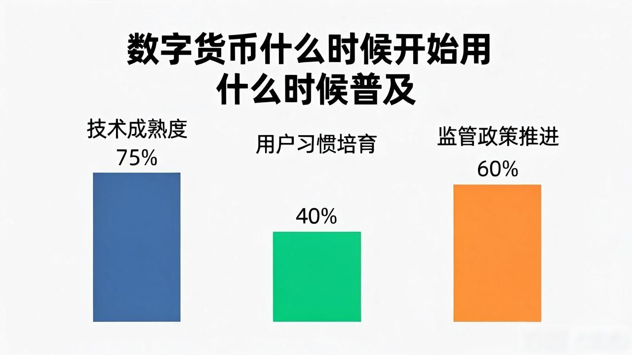 数字货币什么时候开始用 什么时候普及