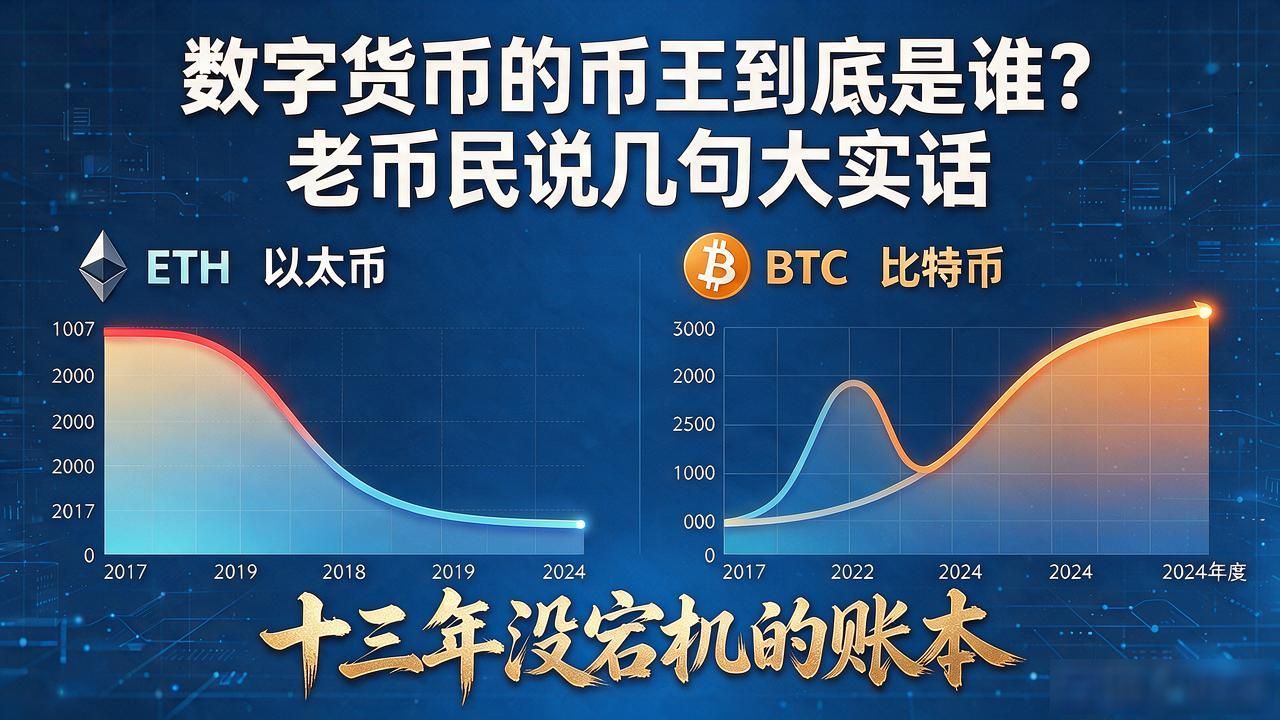 数字货币的币王到底是谁?老币民说几句大实话