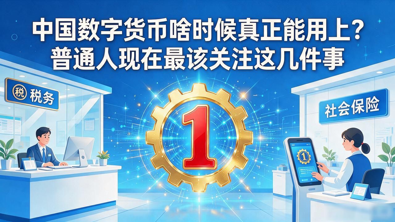 中国数字货币啥时候真正能用上?普通人现在最该关注这几件事