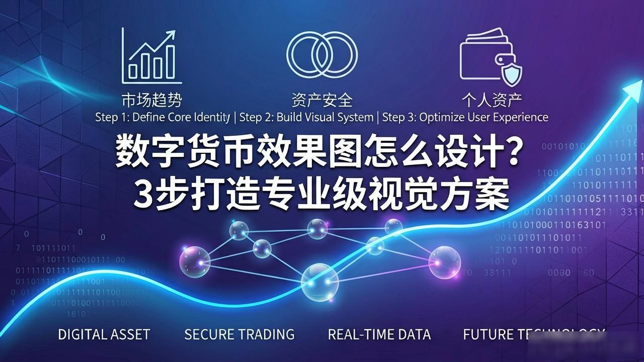 数字货币效果图怎么设计?3步打造专业级视觉方案