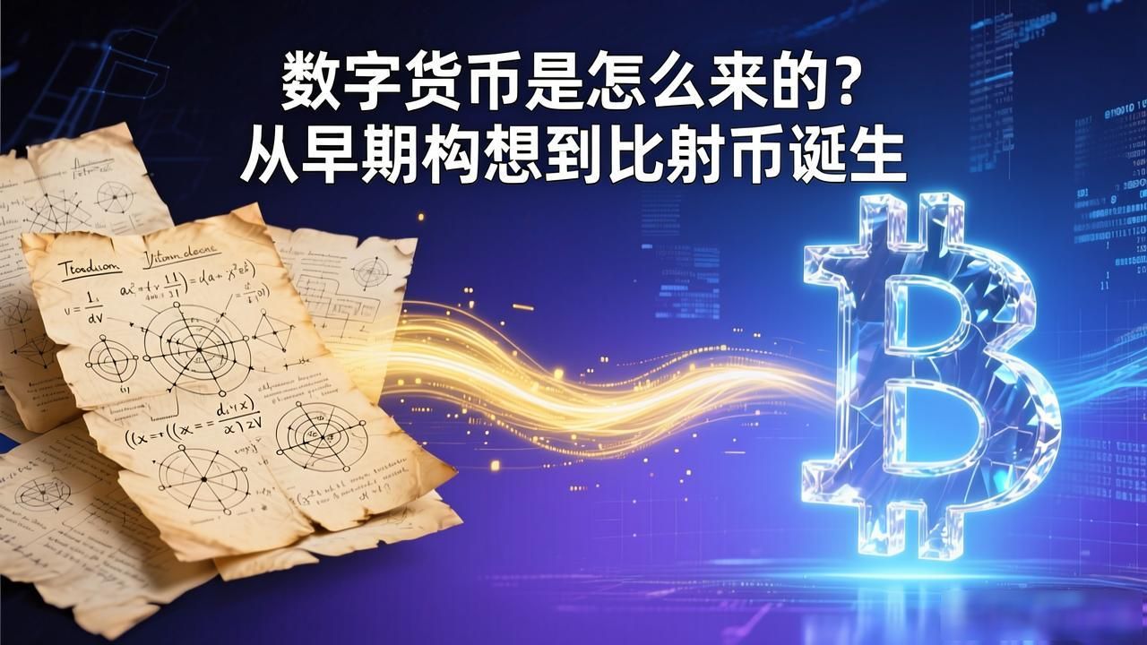 数字货币是怎么来的?从早期构想到比特币诞生