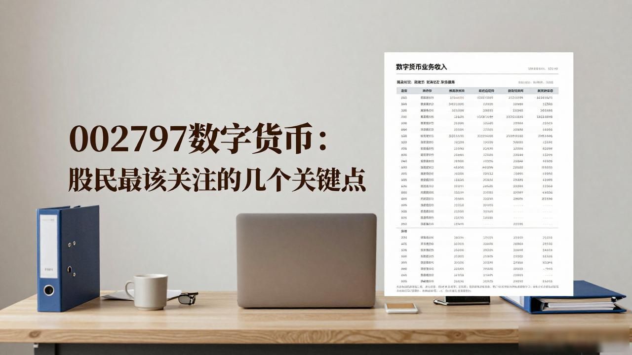 002797数字货币:股民最该关注的几个关键点