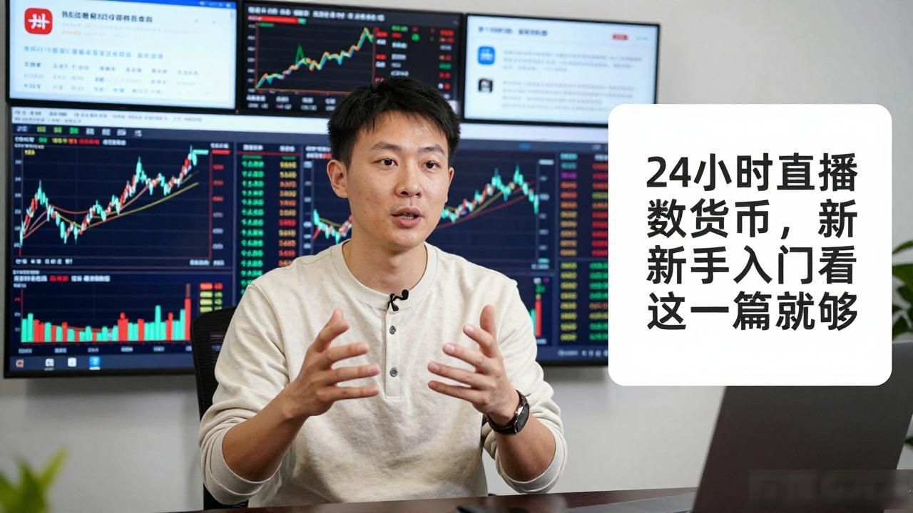 24小时直播数字货币,新手入门看这一篇就够了