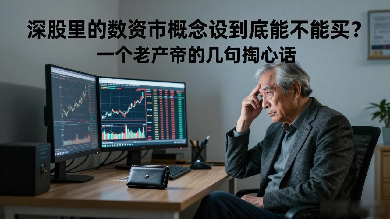 深股里的数字货币概念股到底能不能买?一个老散户的几句掏心话
