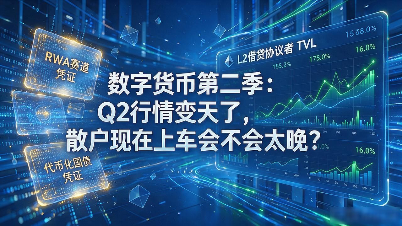 数字货币第二季:Q2行情变天了,散户现在上车会不会太晚