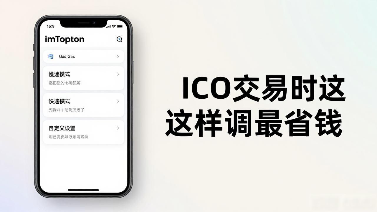 imtoken gas设置教程:ICO交易时这样调最省钱