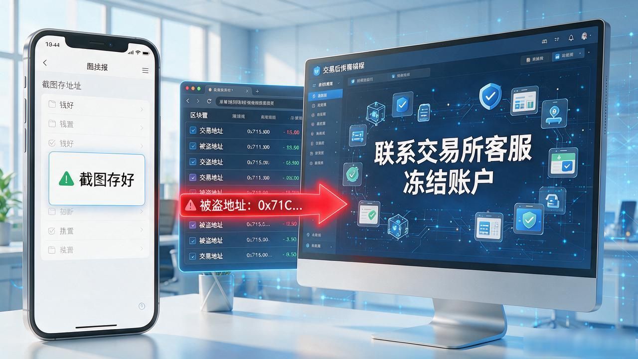 你的数字货币被盗了怎么办?记住这几步紧急操作,帮你最大限度止损