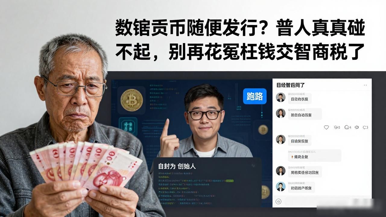 数字货币随便发行?普通人真碰不起,别再花冤枉钱交智商税了