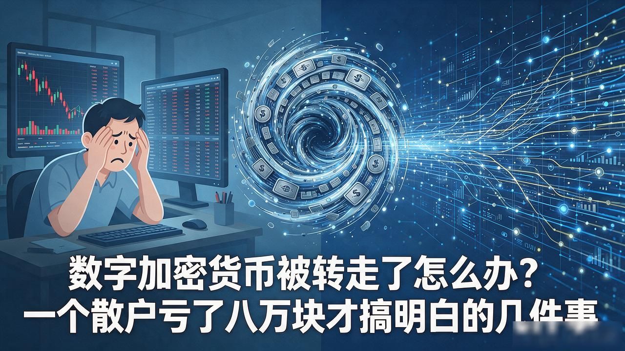 数字加密货币被转走了怎么办?一个散户亏了八万块才搞明白的几件事