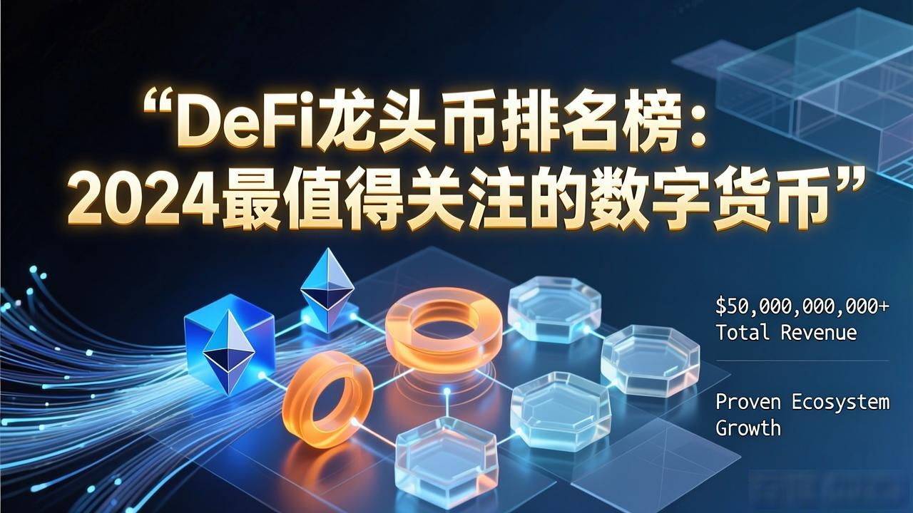 DeFi龙头币排名榜:2024最值得关注的数字货币