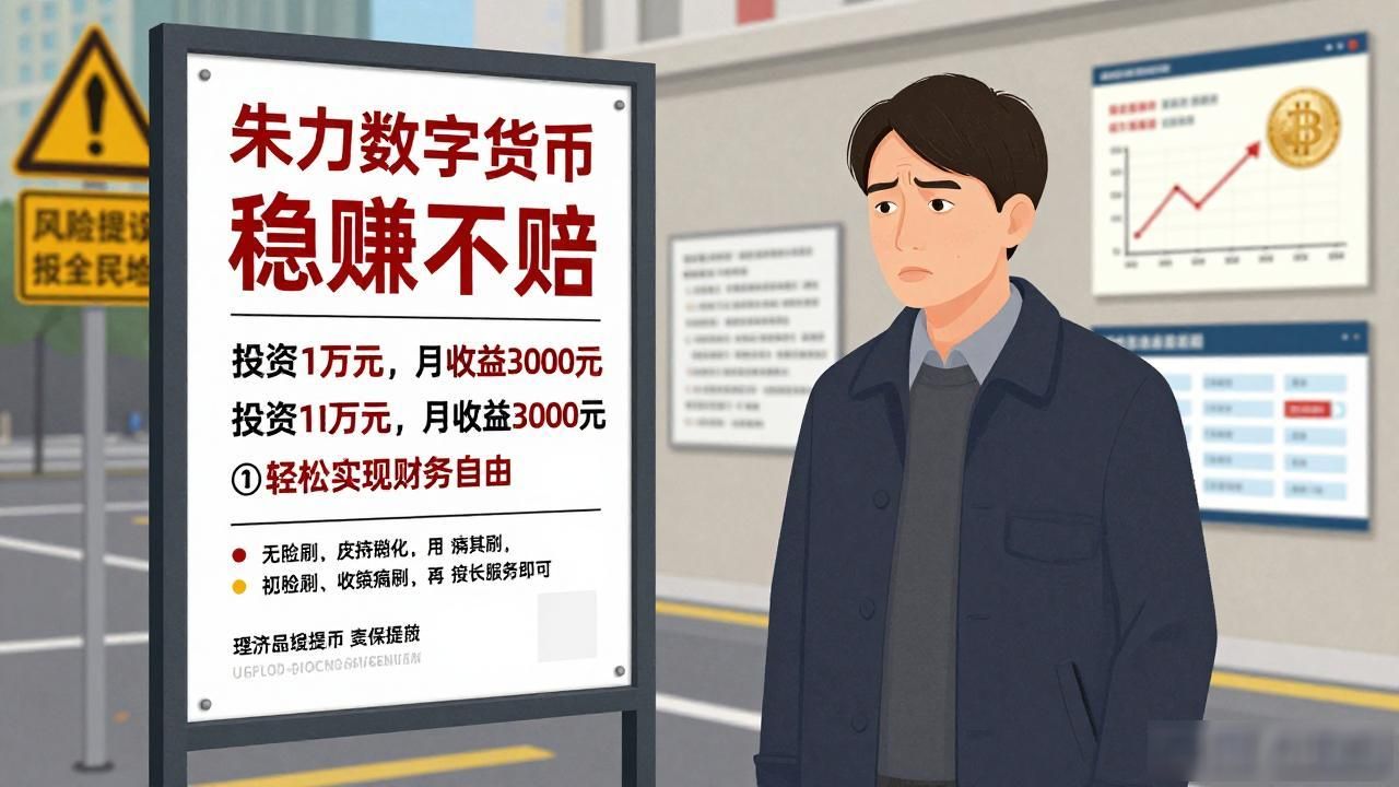 朱力数字货币靠谱吗?普通人该如何看待这种投资项目