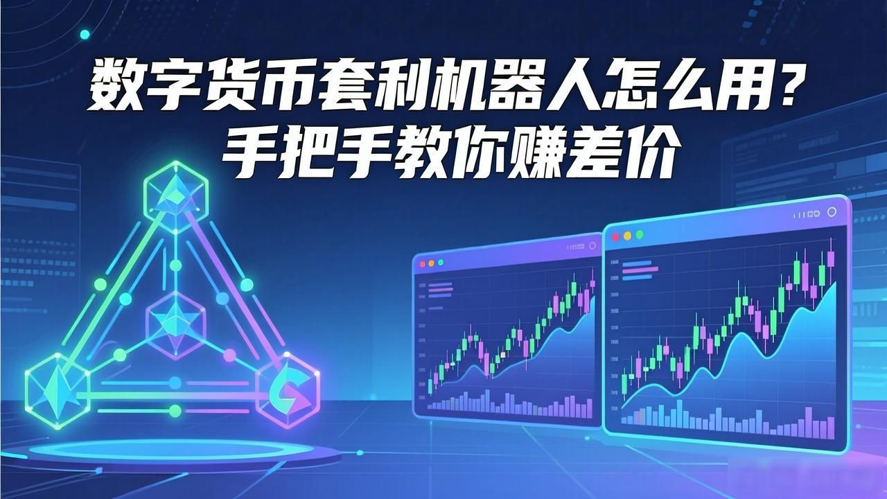 数字货币套利机器人怎么用?手把手教你赚差价
