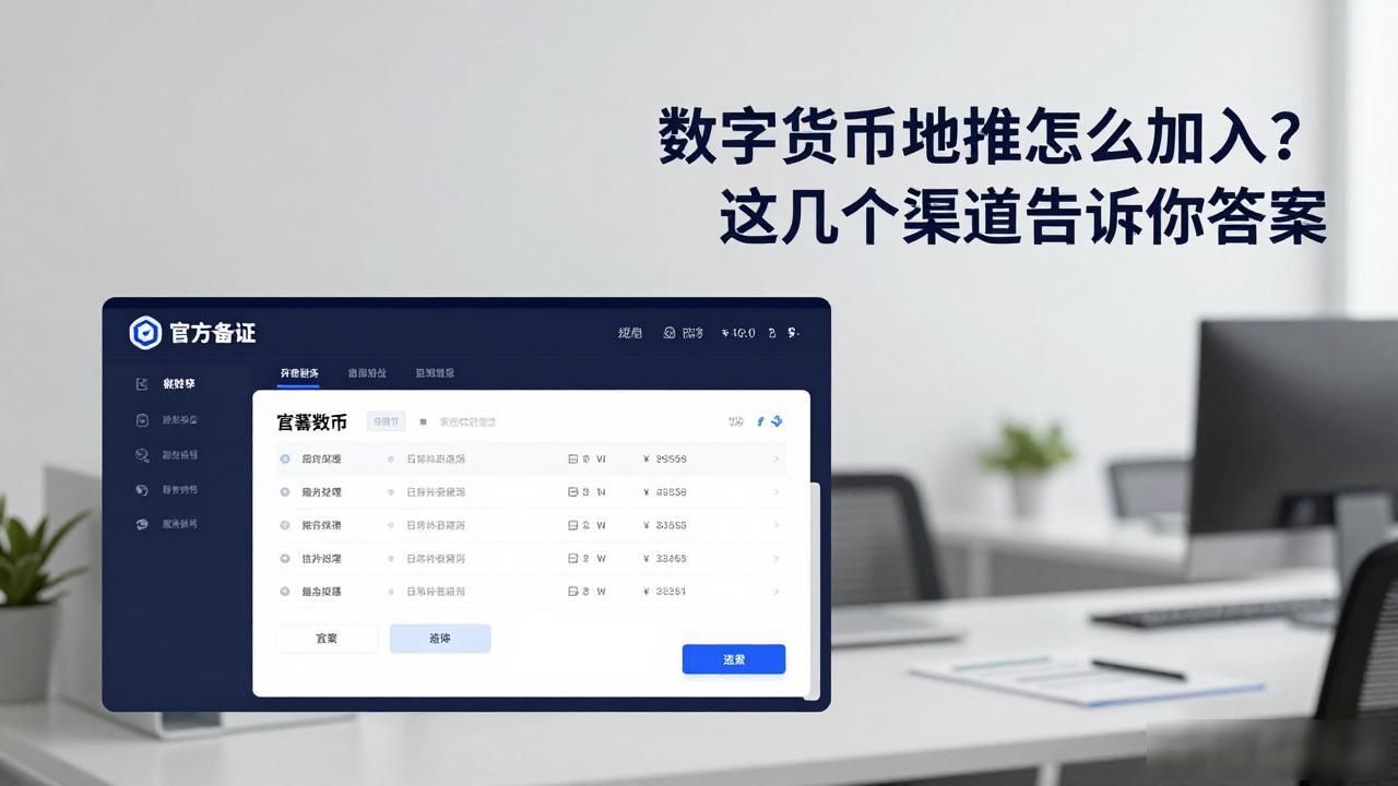数字货币地推怎么加入?这几个渠道告诉你答案