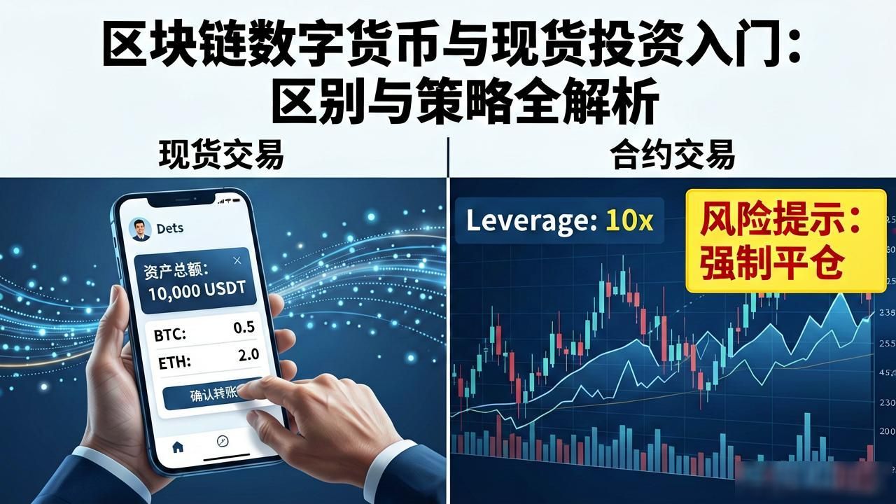 区块链数字货币与现货投资入门:区别与策略全解析