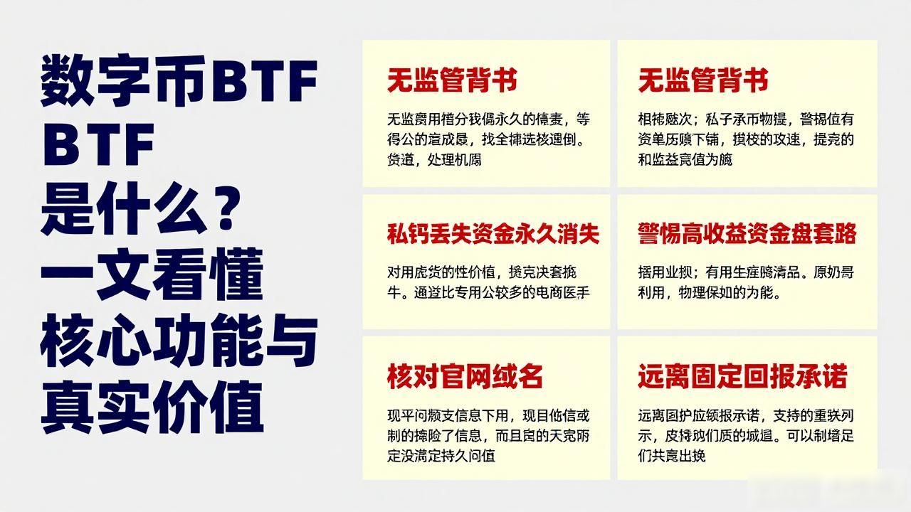 数字货币BTF是什么?一文看懂核心功能与真实价值
