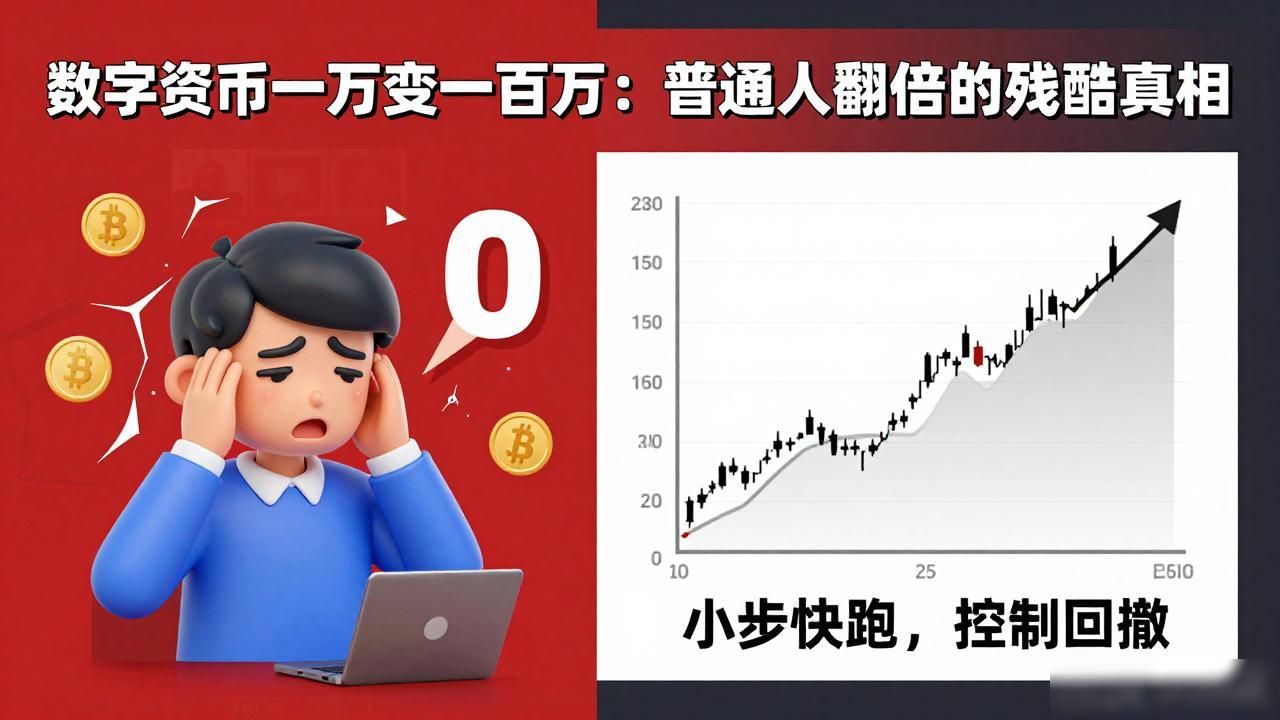 数字货币一万变一百万:普通人翻倍的残酷真相