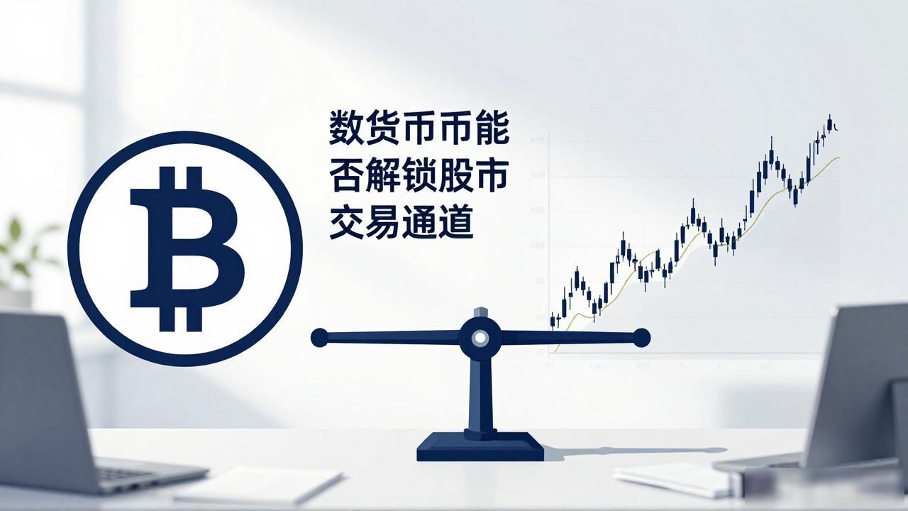 数字货币能否解锁股市交易通道