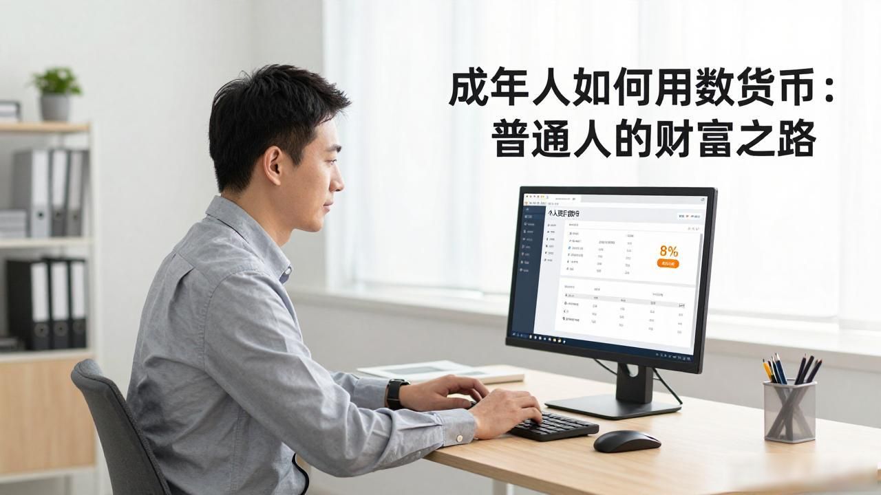 成年人如何用数字货币:普通人的财富之路