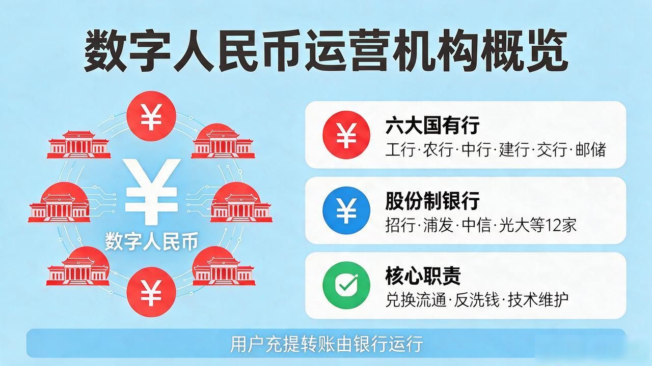 央行数字货币参与机构有哪些?数字人民币背后到底有谁在参与