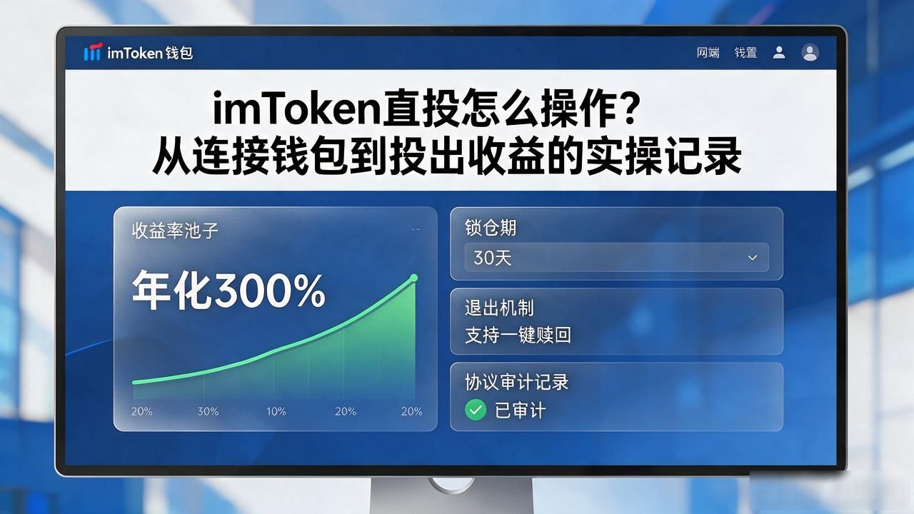 imToken直投怎么操作?从连接钱包到投出收益的实操记录