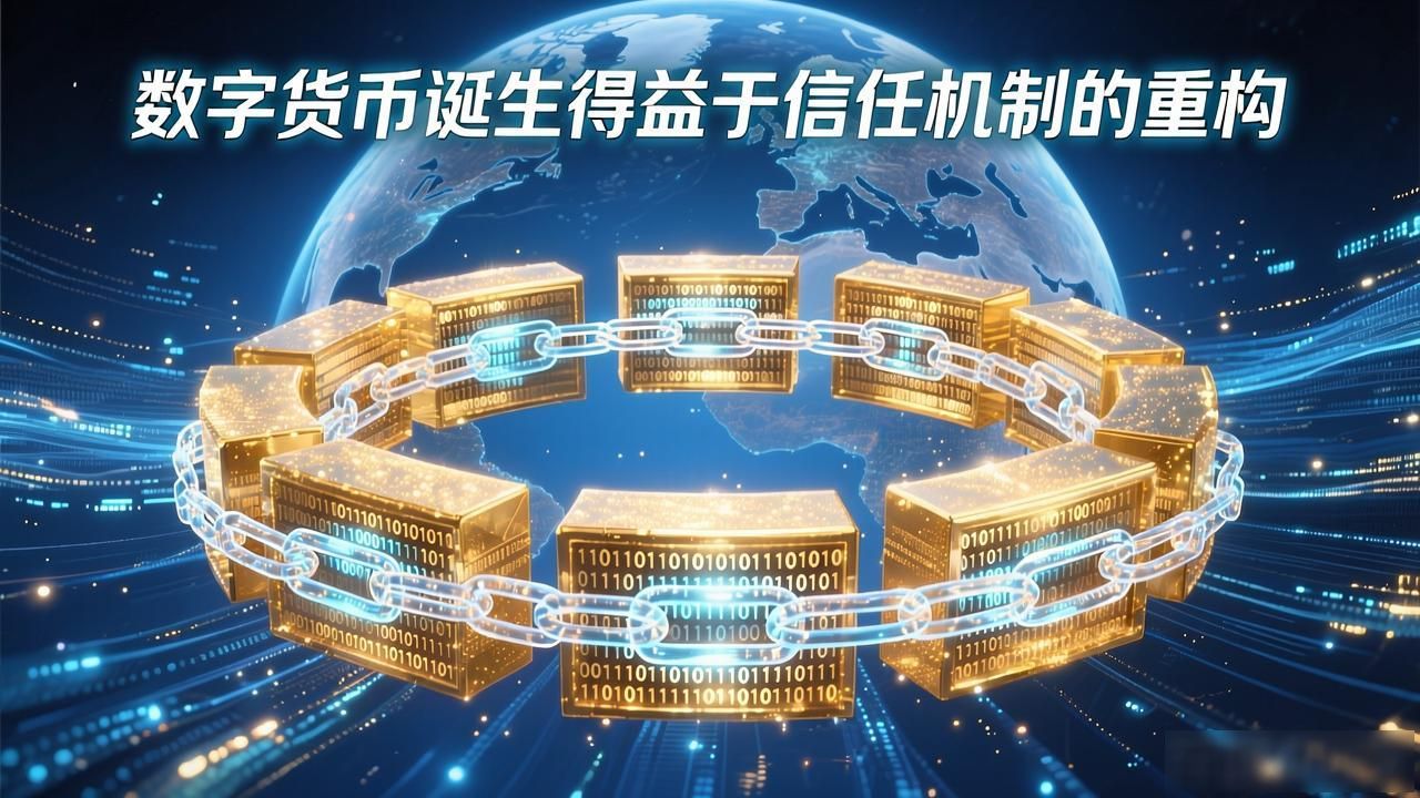 数字货币诞生得益于信任机制的重构