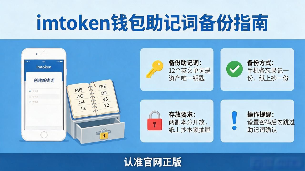 imtoken区块链钱包怎么下载?认准官网正版,安装设置不踩坑