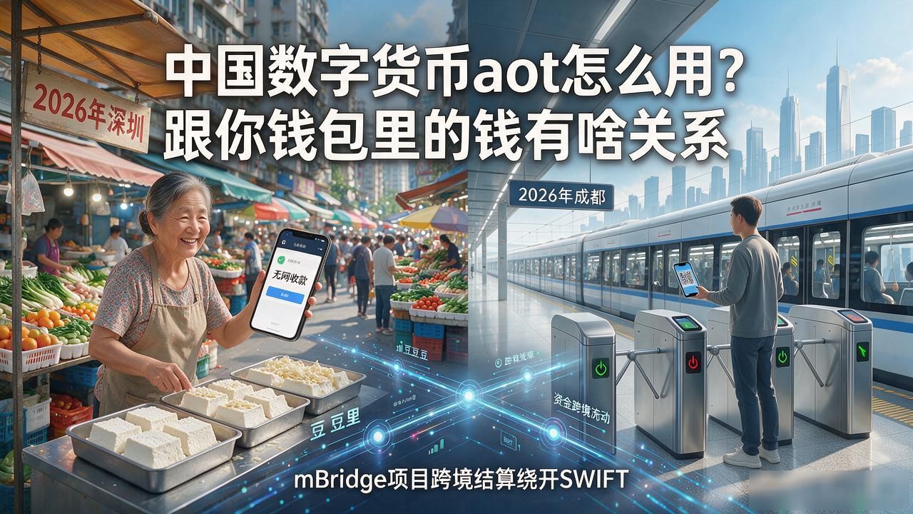 中国数字货币aot怎么用?跟你钱包里的钱有啥关系