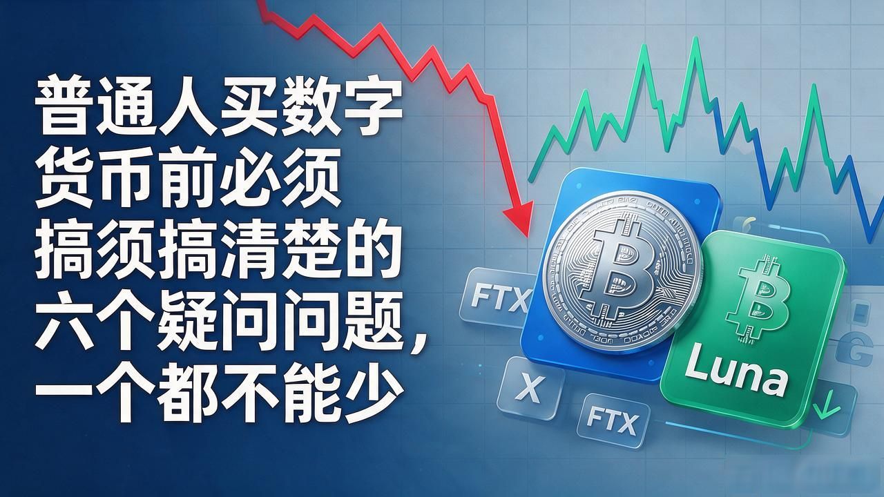 普通人买数字货币前必须搞清楚的六个疑问问题,一个都不能少