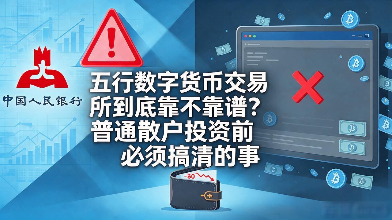 五行数字货币交易所到底靠不靠谱?普通散户投资前必须搞清的事