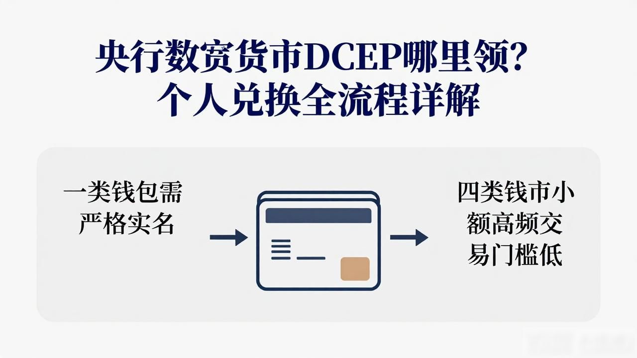 央行数字货币DCEP哪里领?个人兑换全流程详解