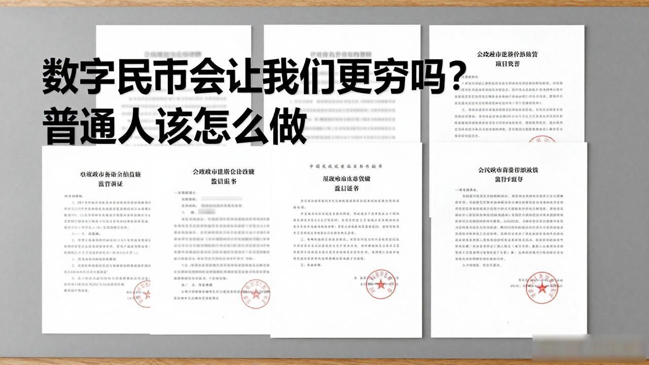 数字货币会让我们更穷吗?普通人该怎么做